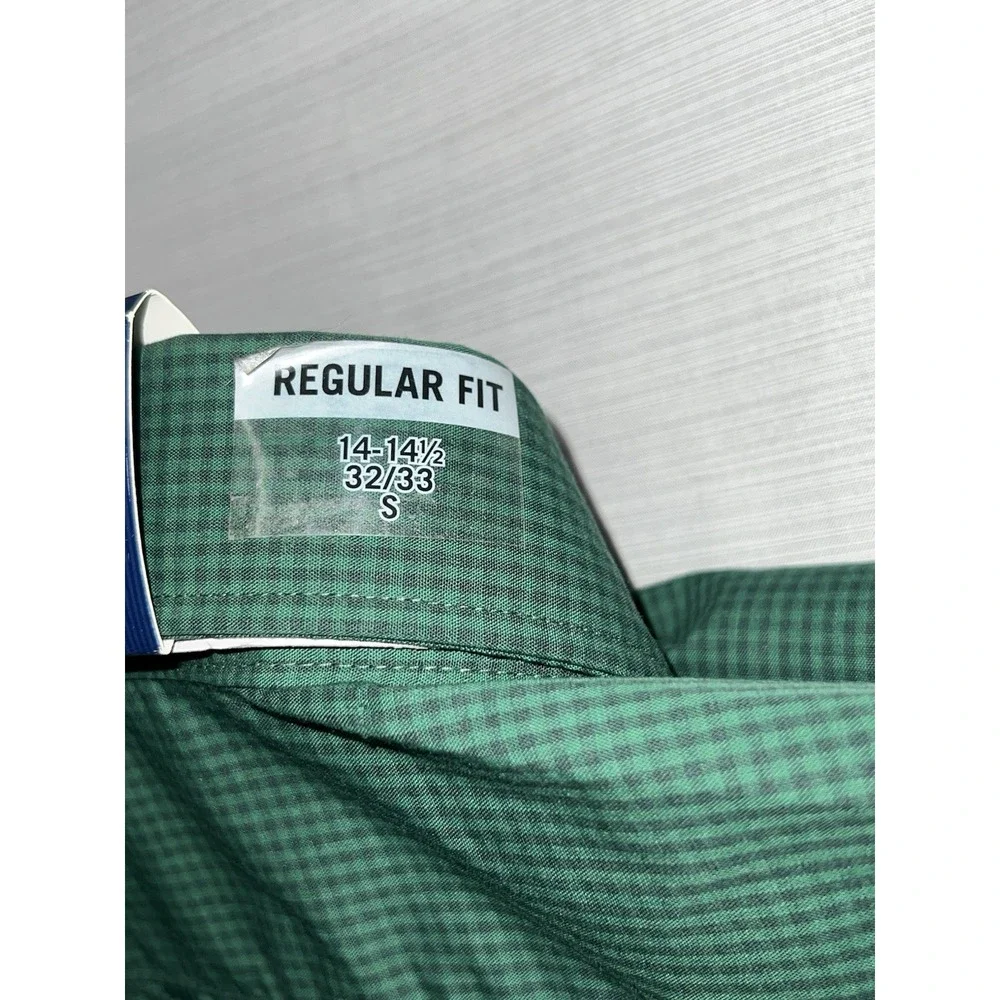 Izod All-over Stretch LS Regular Fit Shirt Men's Size‎ (14-14.5 32/33 Small) NWT - Picture 11 of 14